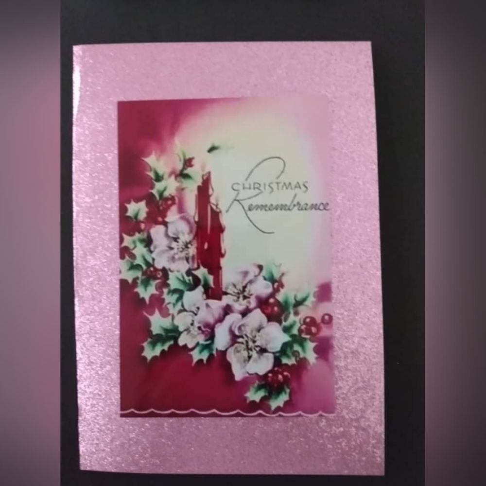 (2 diff) Christmas cards [for and elder relative. Old fashioned.]